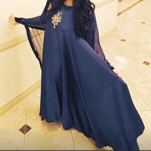 Beautiful formal silk gown